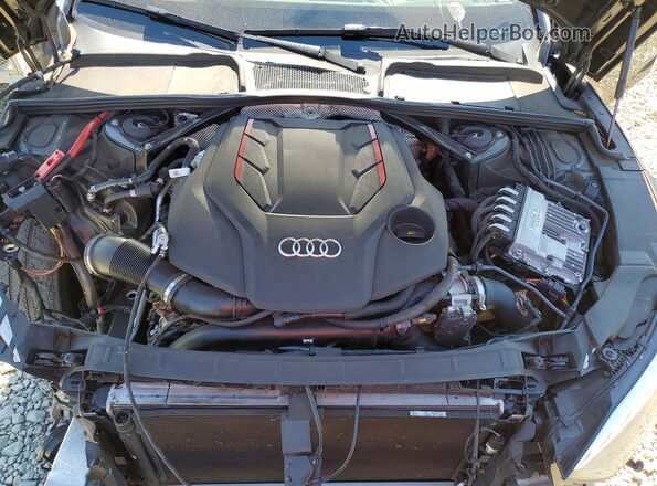 WAUY4GF5XMN001486 2021 AUDI S5 Черный Вид задней части салона