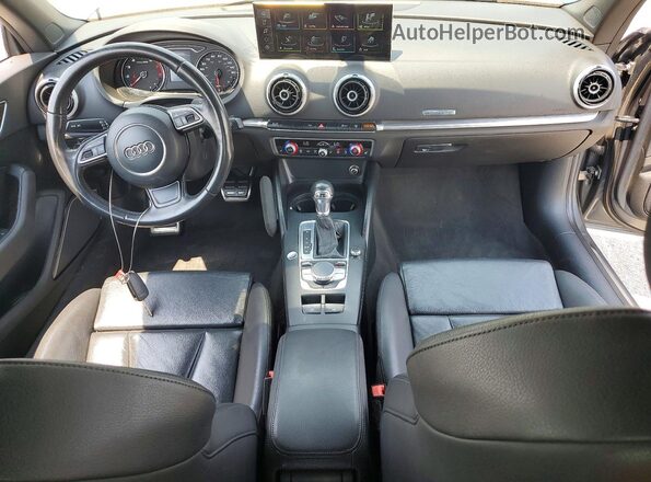 WAUY8LFF8G1003139 2016 AUDI A3 Charcoal Widok deski rozdzielczej