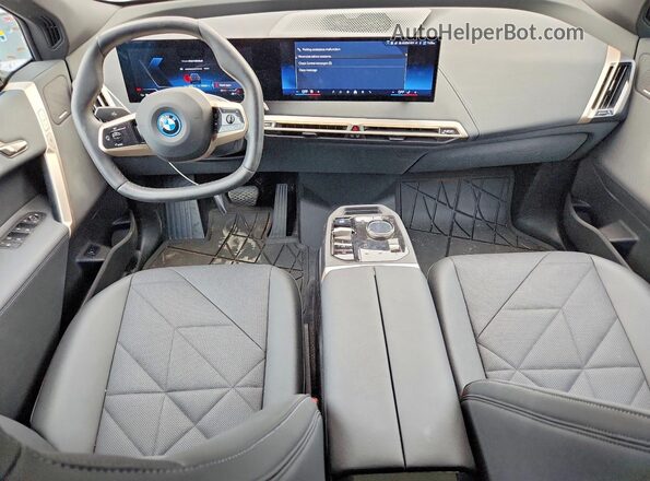 WB523CF01RCR78958 2024 BMW IX Black Dashboard view