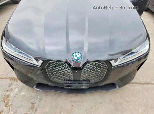 WB523CF02NCK83057 2022 BMW IX Black Սալոնի հետևի տեսք