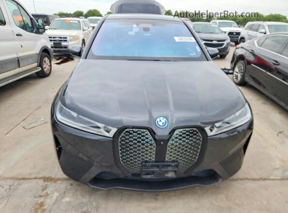 WB523CF02NCK83057 2022 BMW IX Black Դիմացի տեսք