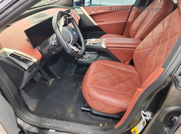 WB523CF02NCK83057 2022 BMW IX Black Սալոնի դիմացի տեսք