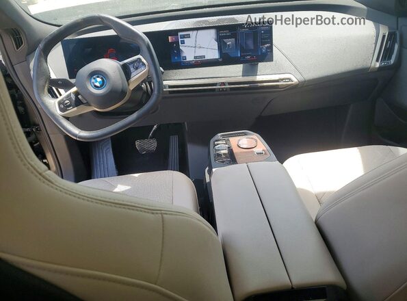 WB523CF02PCM84959 2023 BMW IX Black Widok deski rozdzielczej