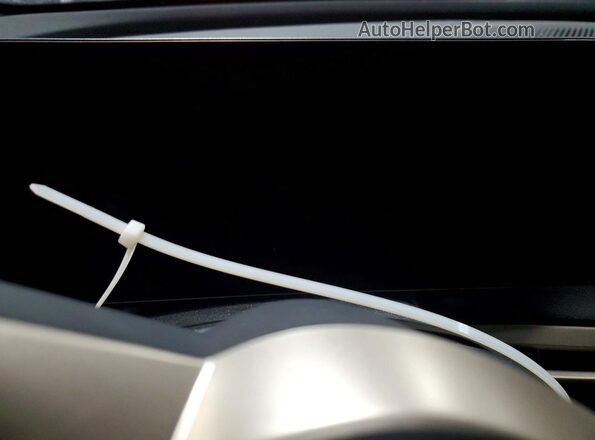 WB523CF03RCN49949 2024 BMW IX White Vista del cuadro de instrumentos
