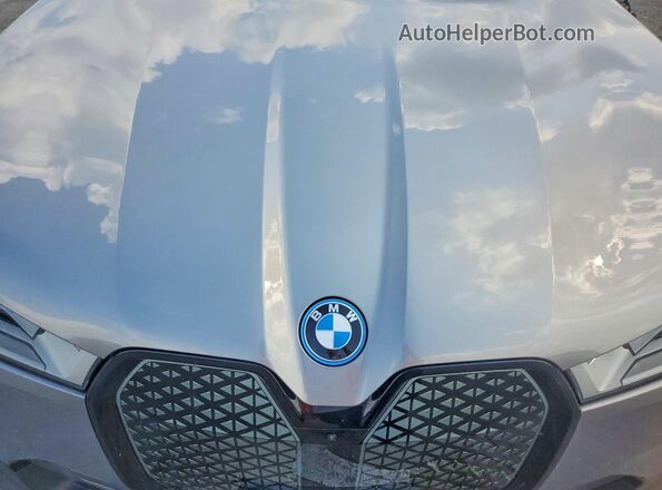 WB523CF04PCM48299 2023 BMW IX Gray Widok komory silnika