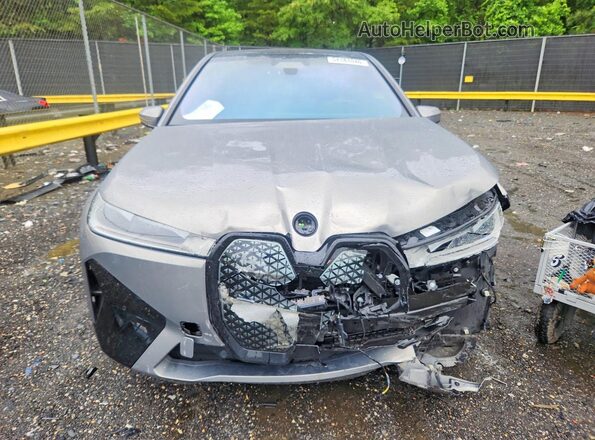 WB523CF04RCN30486 2024 BMW IX Gray Դիմացի տեսք