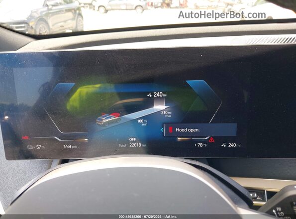 WB523CF0XPCL97925 2023 BMW IX Gray Вид задніх сидінь