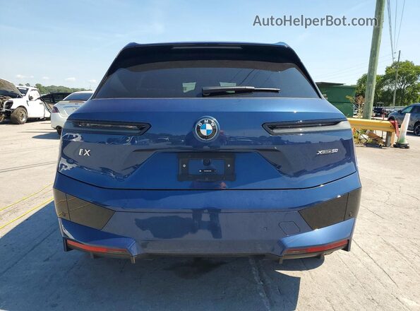 WB523CF0XSCU48350 2025 BMW IX Blue Vista trasera