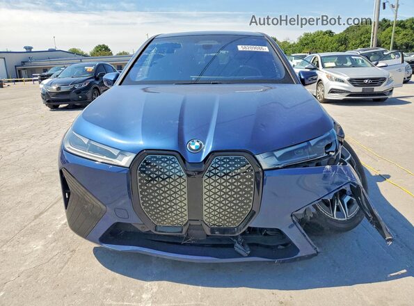 WB523CF0XSCU48350 2025 BMW IX Blue Vista frontal