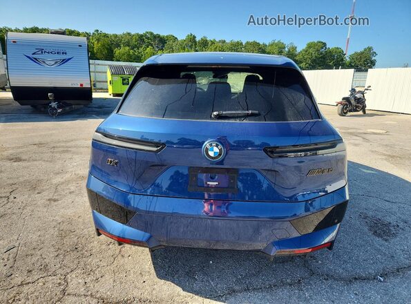 WB533CF05PCK57916 2023 BMW IX Blue Widok z tyłu