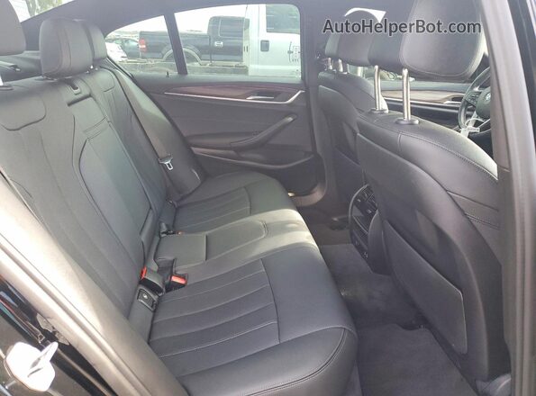 WBA13AG00NCK20331 2022 BMW 5 SERIES Черный Вид задних сидений