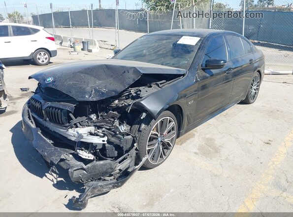 WBA13AG06NCH76498 2022 BMW 5 SERIES Gray Front left