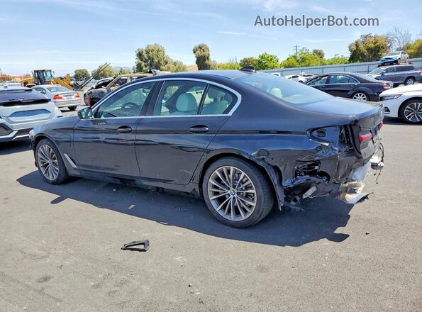 WBA13AG08MCG34023 2021 BMW 5 SERIES Black Rear left