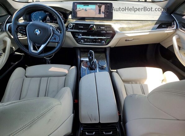 WBA13AG08MCG34023 2021 BMW 5 SERIES Black Dashboard view