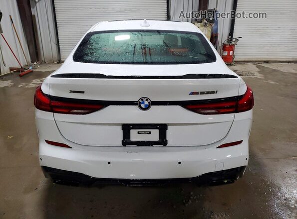 WBA13AL0XM7H96461 2021 BMW M2 White Rear view