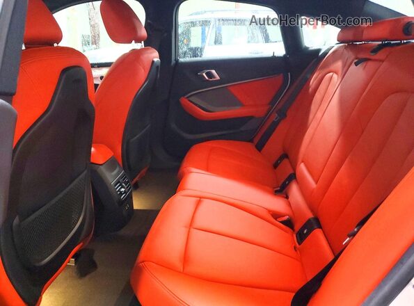 WBA13AL0XM7H96461 2021 BMW M2 White Rear seats view