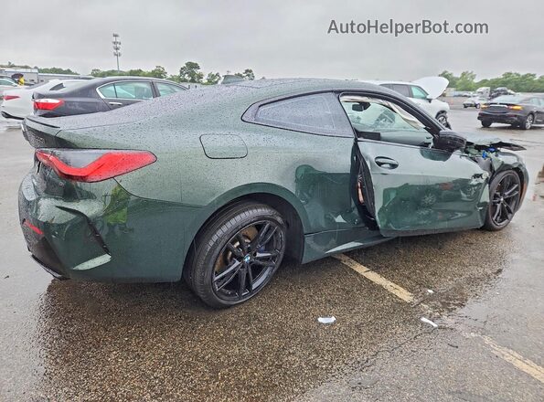 WBA13AR00NCH97814 2022 BMW M4 Green Rear right