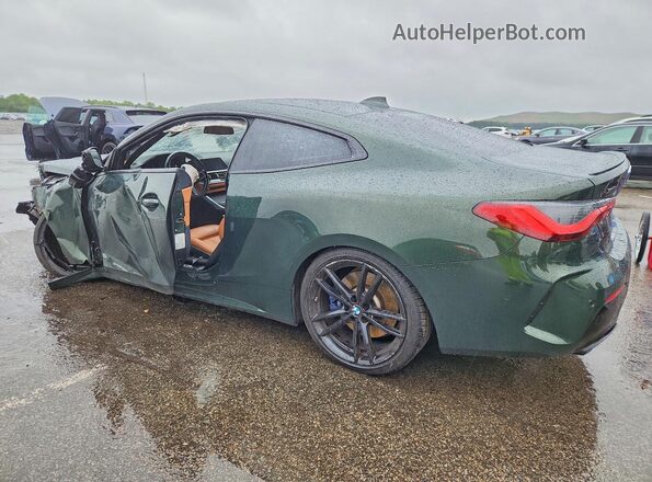 WBA13AR00NCH97814 2022 BMW M4 Green Rear left