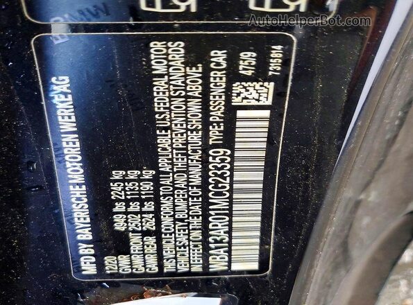 WBA13AR01MCG23359 2021 BMW M4 Black Vista del compartimento del motor