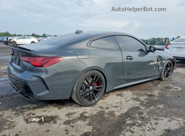 WBA13AR01MCG47287 2021 BMW M4 Gray Rear right