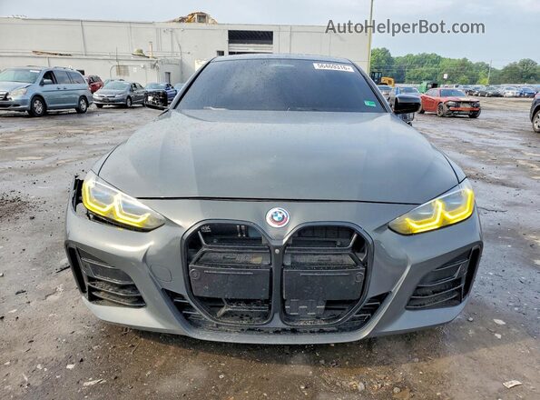 WBA13AR01MCG47287 2021 BMW M4 Gray Front view