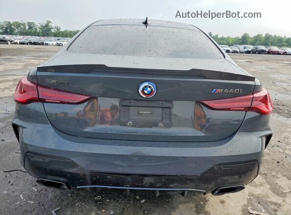 WBA13AR01MCG47287 2021 BMW M4 Gray Rear view