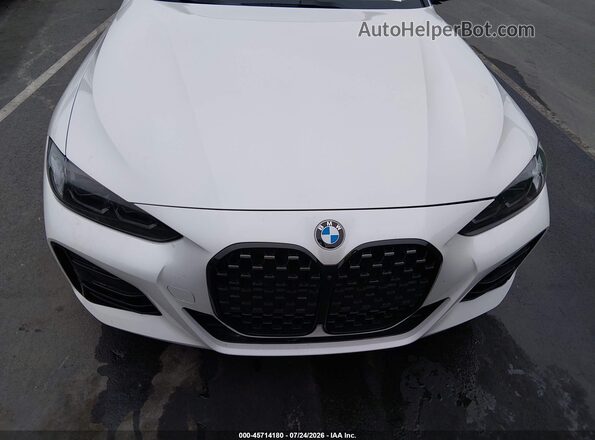 WBA13AR04PCL93785 2023 BMW M4 White ხელსაწყოთა პანელის ხედი
