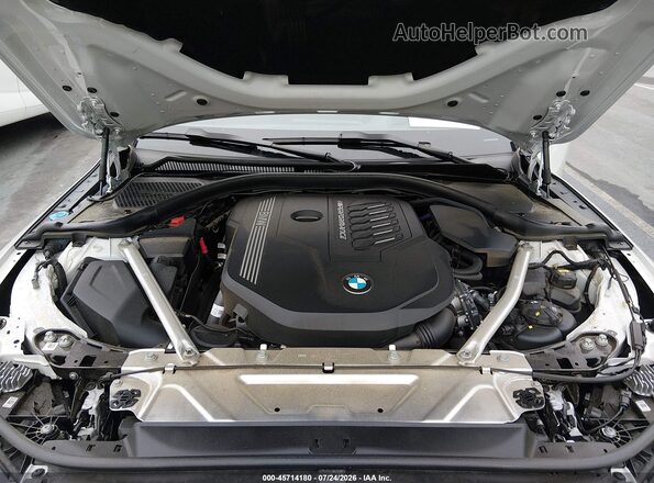 WBA13AR04PCL93785 2023 BMW M4 White უკანა ხედი