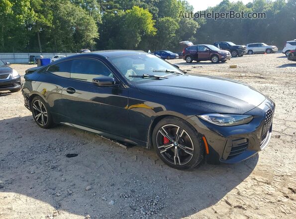 WBA13AR07MCF20737 2021 BMW M4 Black წინა მარჯვენა