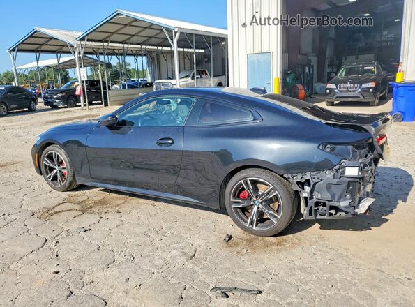 WBA13AR07MCF20737 2021 BMW M4 Black უკანა მარცხენა
