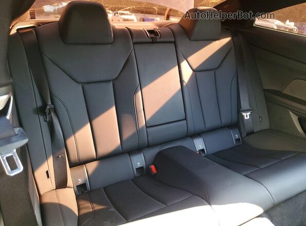 WBA13AR07MCF20737 2021 BMW M4 Black უკანა სავარძლების ხედი