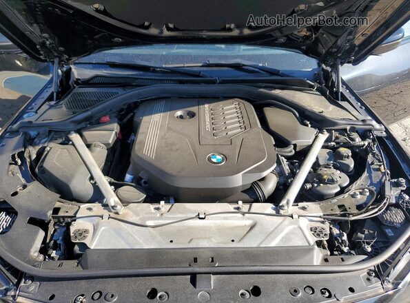 WBA13AR07MCF20737 2021 BMW M4 Black უკანა სალონის ხედი