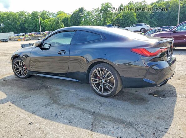 WBA13AR0XMCF61542 2021 BMW M4 Black Trasero izquierdo
