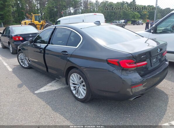 WBA13BJ00PWY22114 2023 BMW 5 SERIES Черный Задняя левая четверть