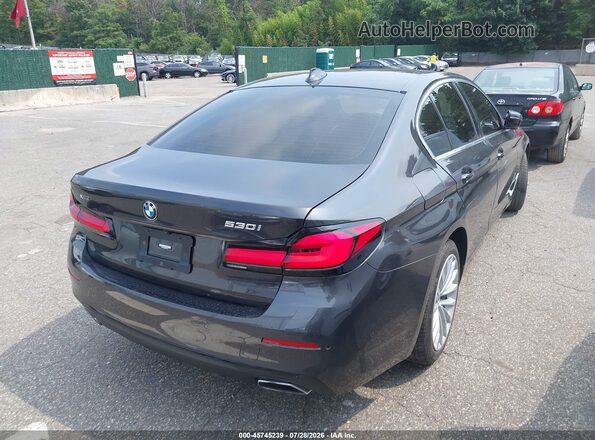 WBA13BJ00PWY22114 2023 BMW 5 SERIES Черный Задняя правая четверть