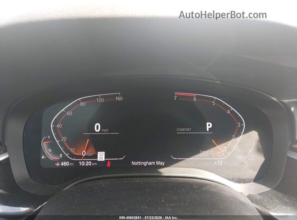 WBA13BJ01MWW90850 2021 BMW 5 SERIES Black უკანა სავარძლების ხედი