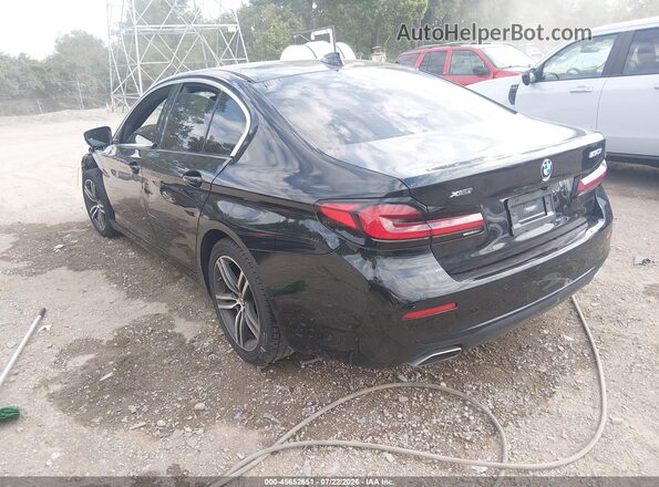 WBA13BJ01MWW90850 2021 BMW 5 SERIES Black უკანა მარცხენა