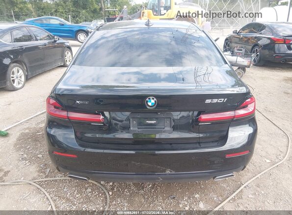 WBA13BJ01MWW90850 2021 BMW 5 SERIES Black 