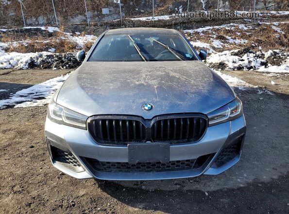 WBA13BJ01NWX57691 2022 BMW 5 SERIES Gray Widok z przodu