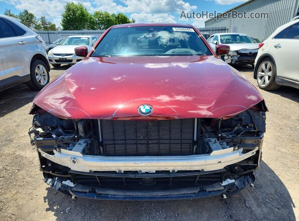 WBA13BJ02NCK85082 2022 BMW 5 SERIES Red Front view