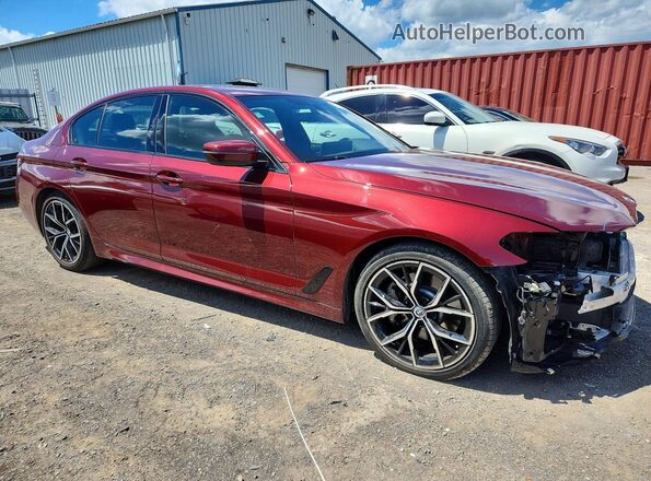 WBA13BJ02NCK85082 2022 BMW 5 SERIES Red Front right