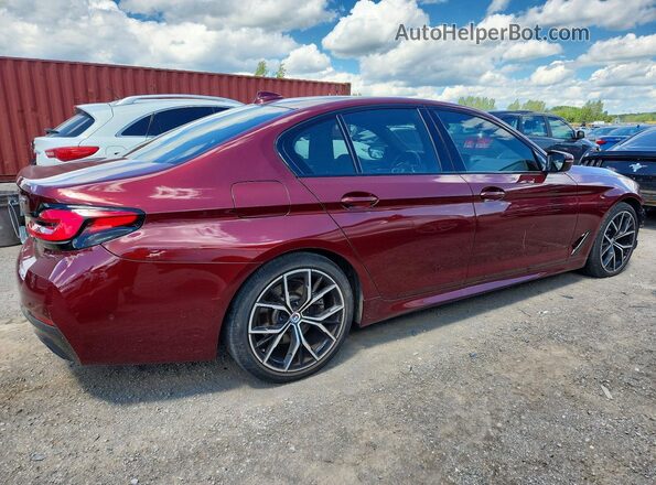 WBA13BJ02NCK85082 2022 BMW 5 SERIES Red Rear right