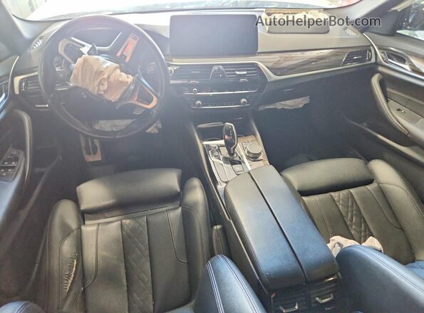 WBA13BJ03NCJ40293 2022 BMW 5 SERIES Белый Вид панели приборов