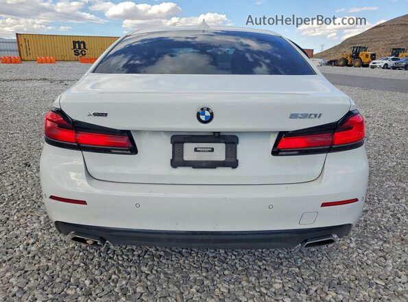 WBA13BJ04PWY20950 2023 BMW 5 SERIES White Rear view