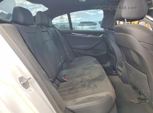WBA13BJ04PWY20950 2023 BMW 5 SERIES White Rear seats view