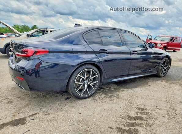 WBA13BJ05MWX02434 2021 BMW 5 SERIES Black Trasero derecho