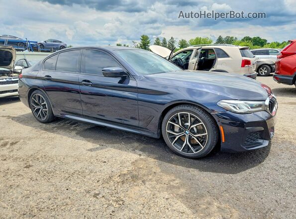 WBA13BJ05MWX02434 2021 BMW 5 SERIES Black Delantero derecho
