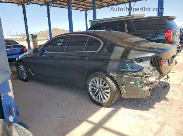 WBA13BJ05NWX75644 2022 BMW 5 SERIES Black Tył lewy