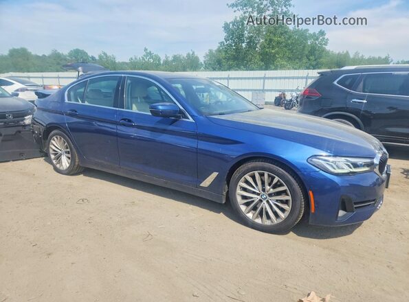 WBA13BJ05PWY02599 2023 BMW 5 SERIES Blue წინა მარჯვენა