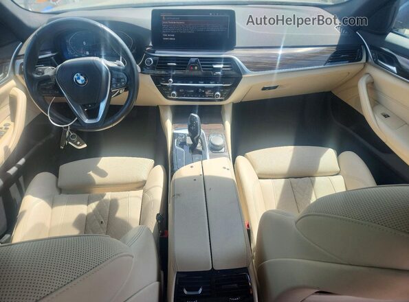 WBA13BJ05PWY02599 2023 BMW 5 SERIES Blue წინა პანელის ხედი